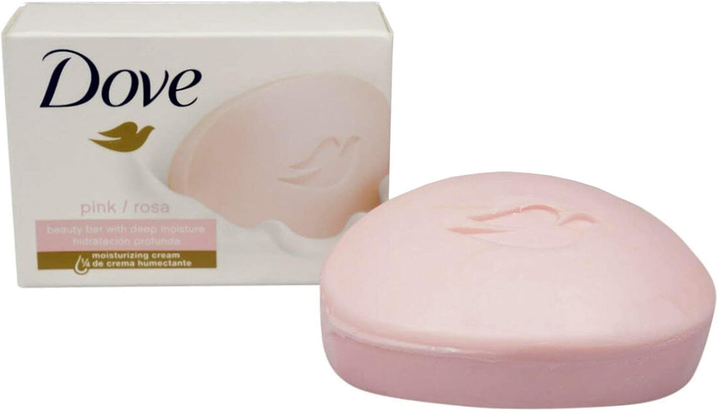 Beauty Bar Pink Soap 4.75 Oz / 135 Gr (Pack of 12 Bars)